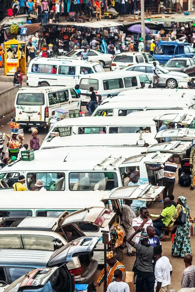 Taxi Rank in South Africa